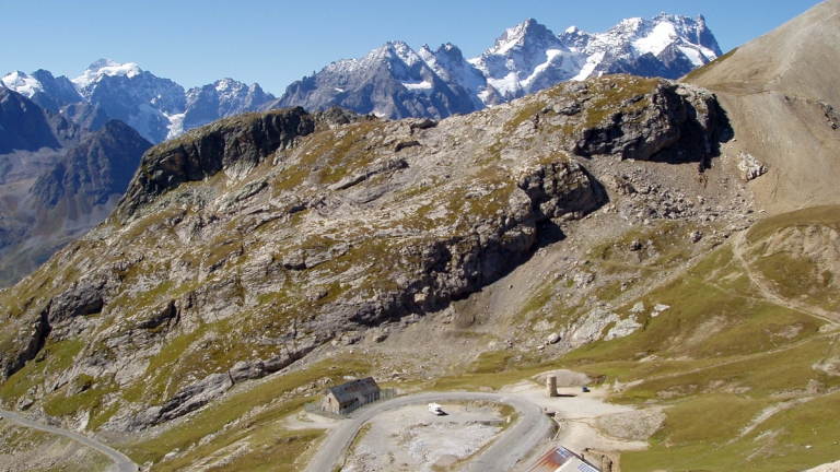 Arrive au Col du Galibier