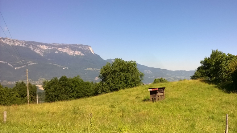 Vue sur le Mont Granier