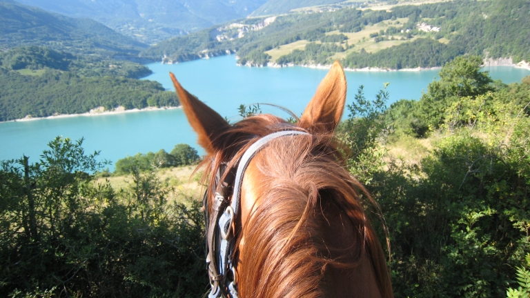 Le lac du Sautet