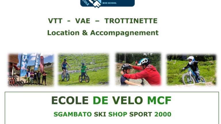 Ecole de vlo MCF de Chamrousse  Sgambato Mountain Activities 