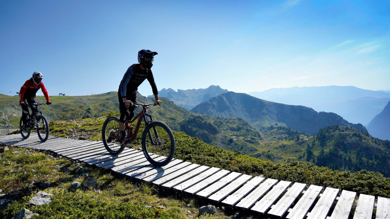 Photo piste VTT Panoramique Bike Park Chamrousse