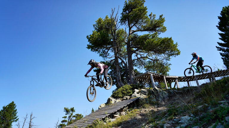 Photo piste VTT Rhodos Bike Park Chamrousse