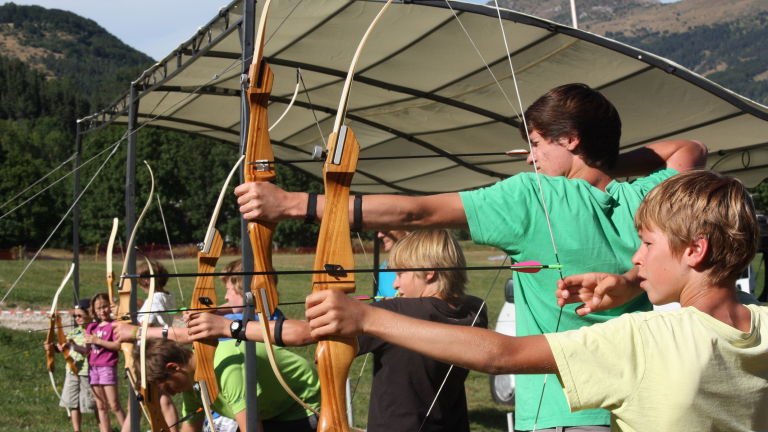 Stage de tir  l'arc