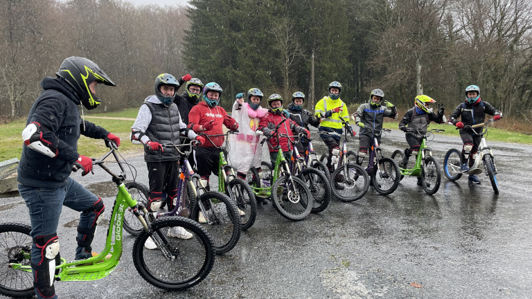 Descente Trottinette tout terrain - Balcons du Dauphin - Isre