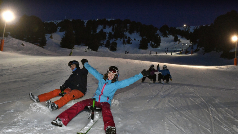 Snooc en nocturne  Chamrousse