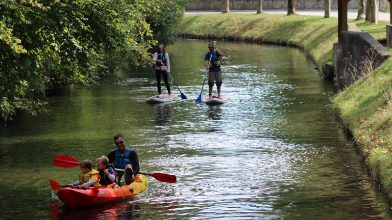 suivre la rive paddle