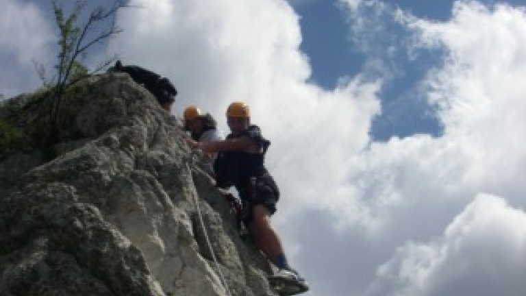 Via ferrata avec les guides du Mont-Aiguille