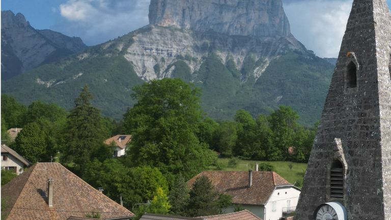 Gite La Maison Pain d'Epices - Vue d'en haut du Clocher de Chichilianne