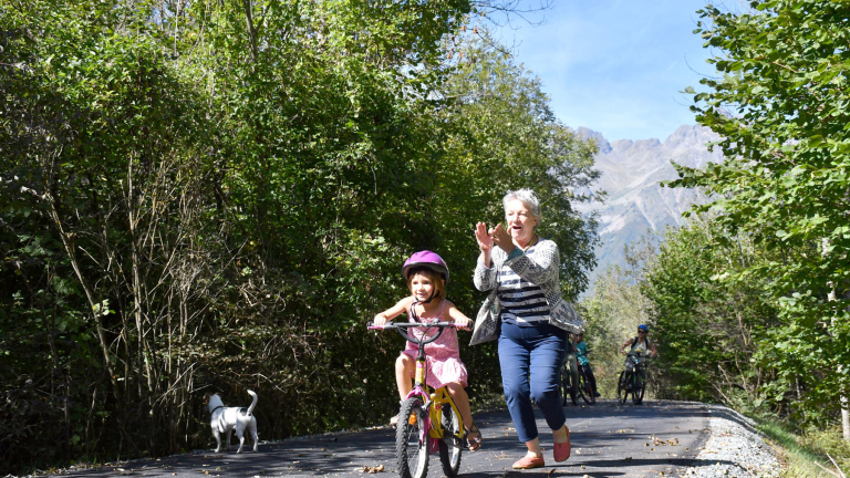 La voie verte en Oisans