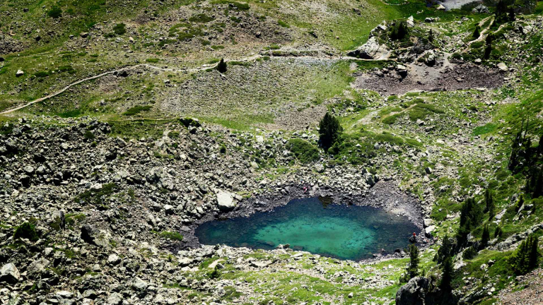 Photo lac col de l'Infernet Chamrousse