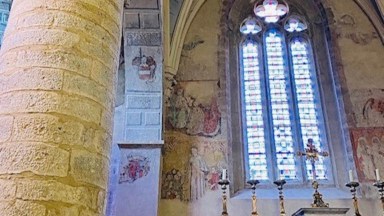 Chur de l'glise mdivale des Augustins de Crmieu - Balcons du Dauphin