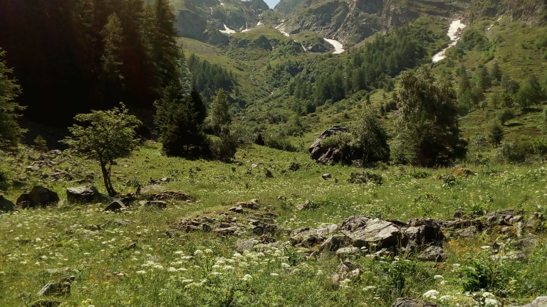 Montagne autour Rif Bruyant