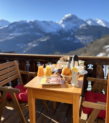 Vue balcon chambre