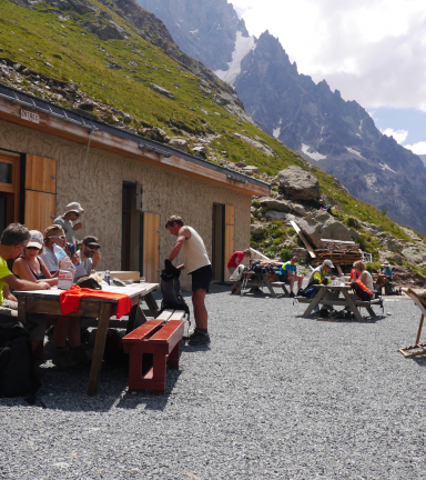 Le "nouveau " Temple Ecrins, juillet 2018