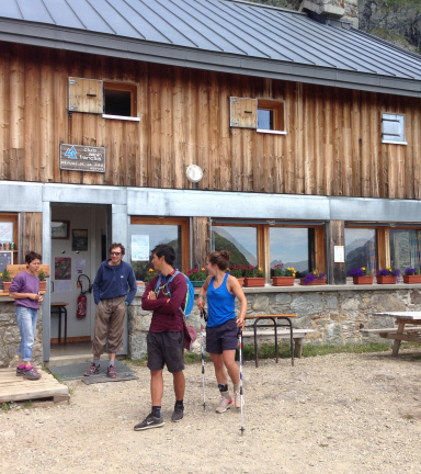 refuge de la Pra et ses gardiens