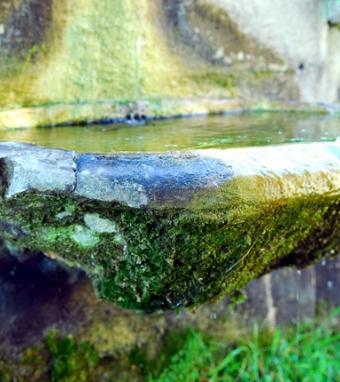 Fontaine mise en place par Jules Jouvin -  Notre Dame des Charbonnaux  Jarrie