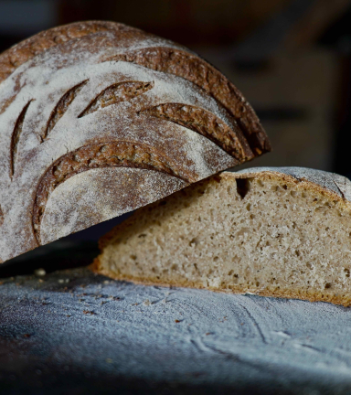 Pain au levain de la ferme de Chalonne - Balcons du Dauphin