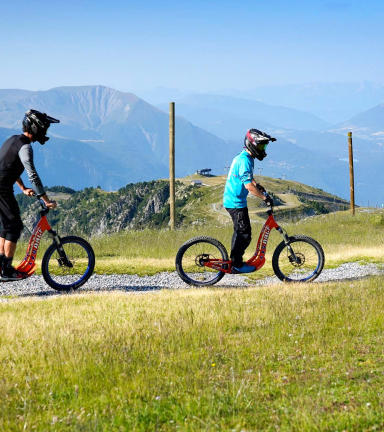 Photo piste VTT Blanchon Bike Park Chamrousse