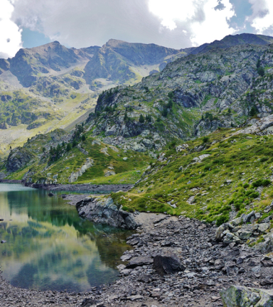 Photo lac Longet GR738 Belledonne Chamrousse La Pra