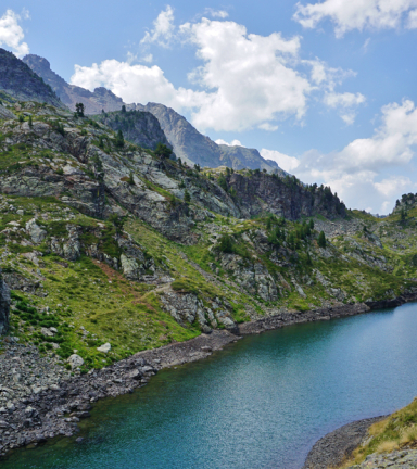 Photo lac Longet GR738 Belledonne Chamrousse La Pra