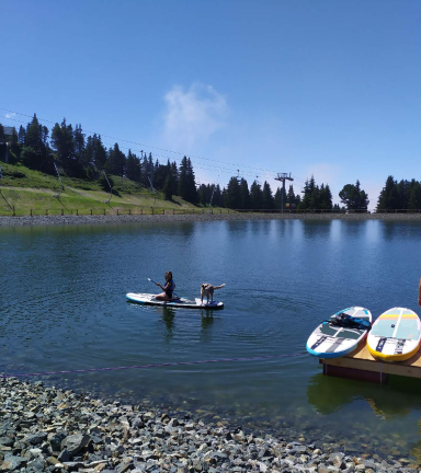 Photo de l'activit Stand Up Paddle au Lac de Roche