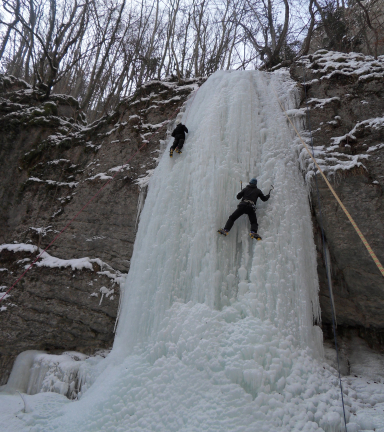 Cascade de glace