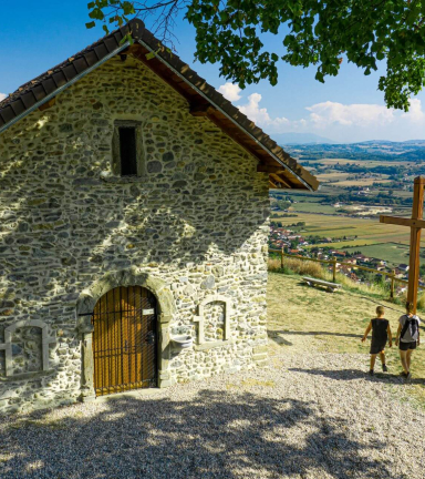 Randonne Les hauteurs de Cessieu - chapelle St Joseph