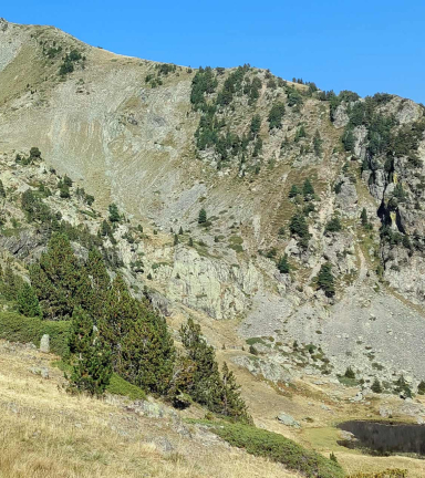 Photo randonne lac col de Infernet Chamrousse