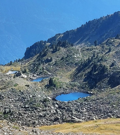 Photo lacs col de Infernet Chamrousse