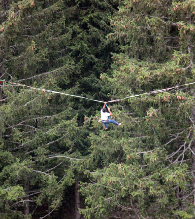 Photo Tyrolienne Chamrousse