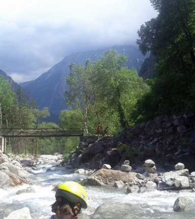 La passerelle de la Cascade de la Pisse