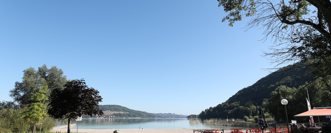 Plage de Charavines