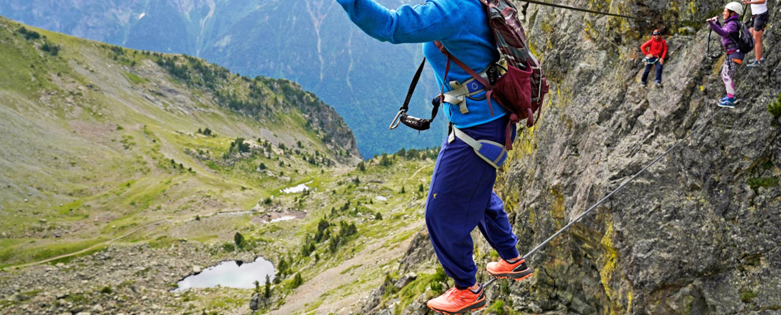 Photo Via ferrata 3 fontaines Chamrousse