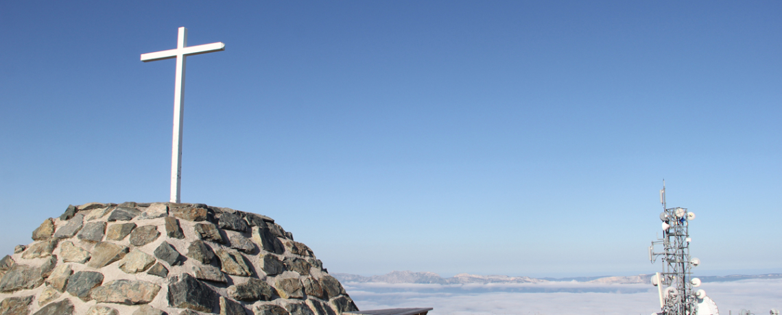 Photo de la Croix de Chamrousse en t