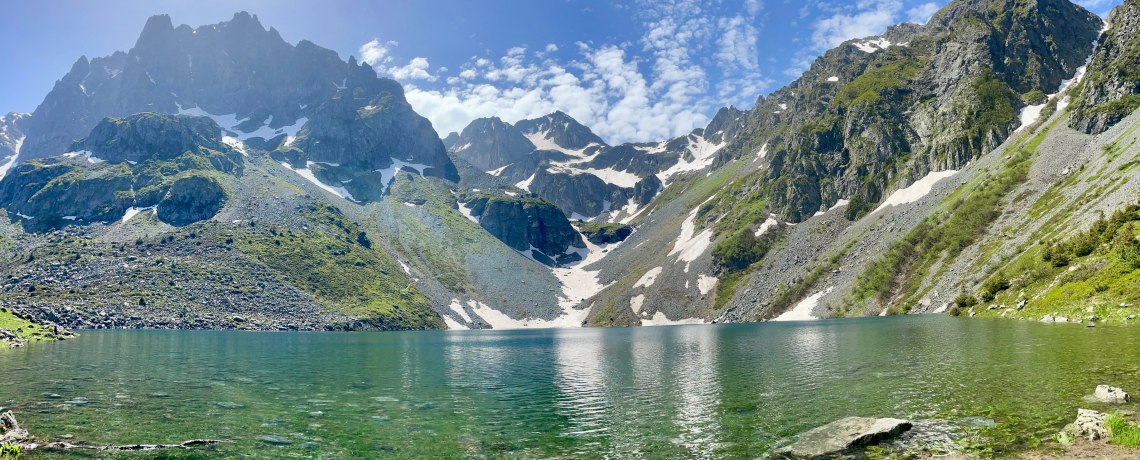 Pont de la Betta - Le lac de Crop