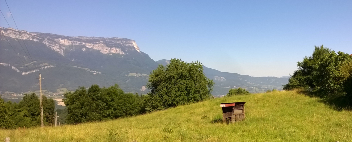 Vue sur le Mont Granier