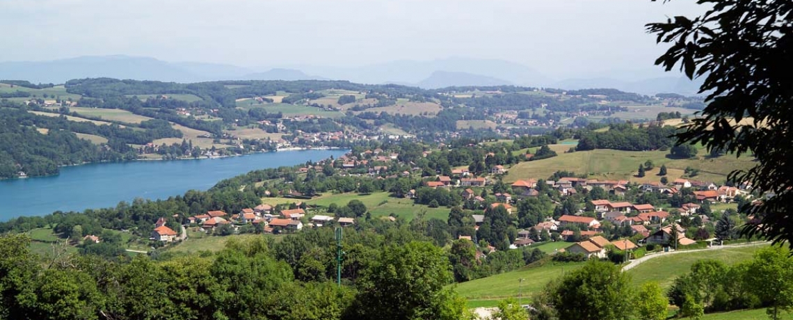 Croix des cochettes bilieu vue lac