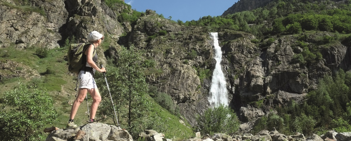 La cascade de la Pisse et le Belvédère de Basse Pisse