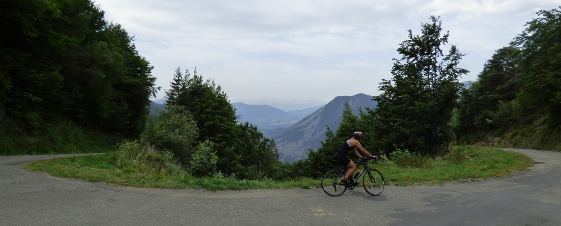 Vlo de route - Col de Parquetout - Matheysine - Alpes Isre