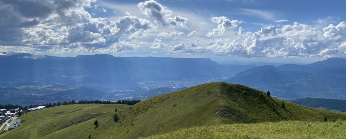 Vue de l'Aiguille  Chamrousse