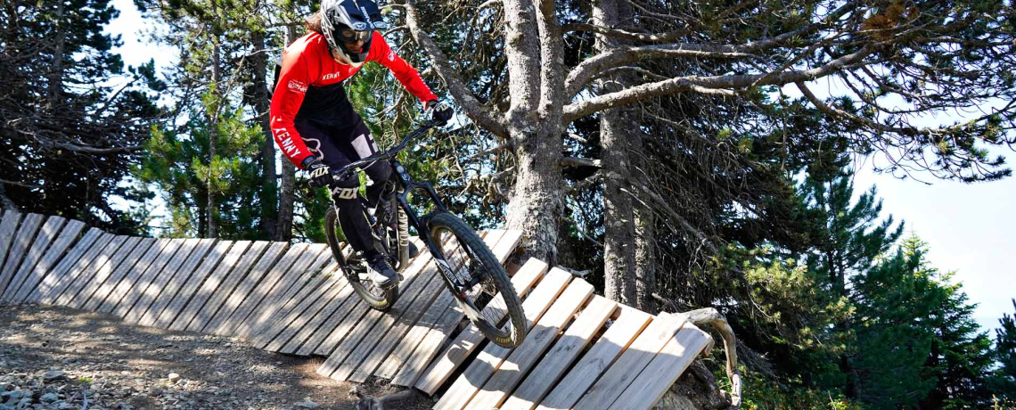 Photo piste VTT Transhumance Bike Park Chamrousse