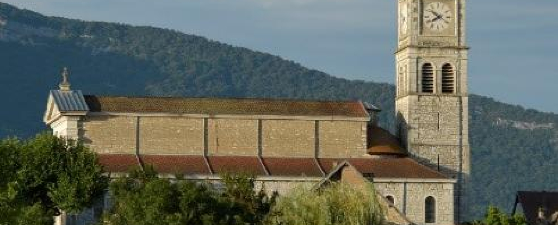 glise de Brangues, village des Balcons du Dauphin