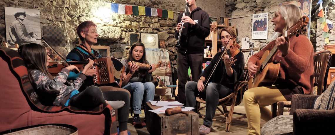 Ateliers création poétique et musicale de Sophie