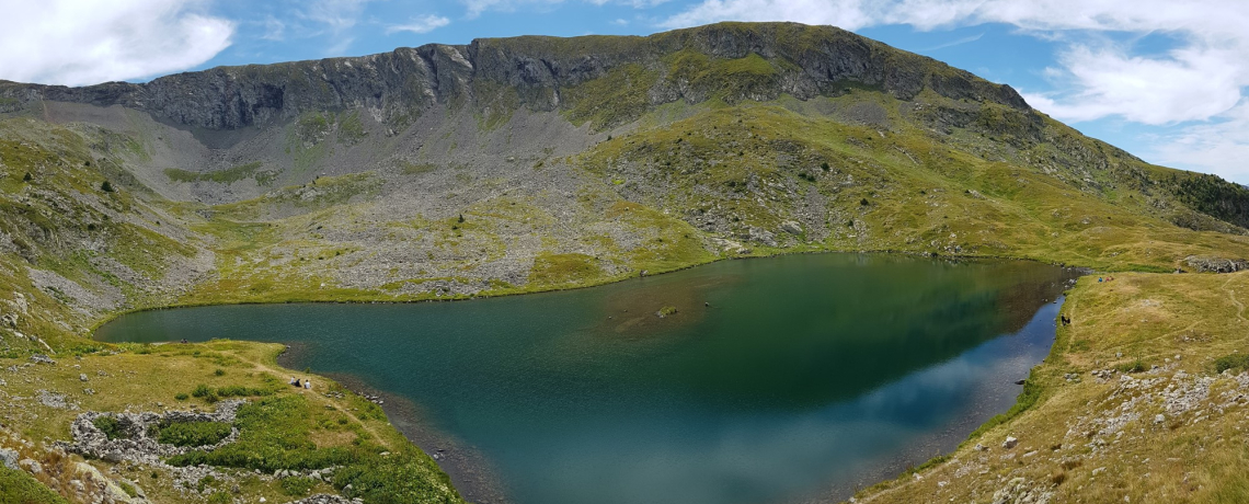 Lac de Brouffier depuis la station