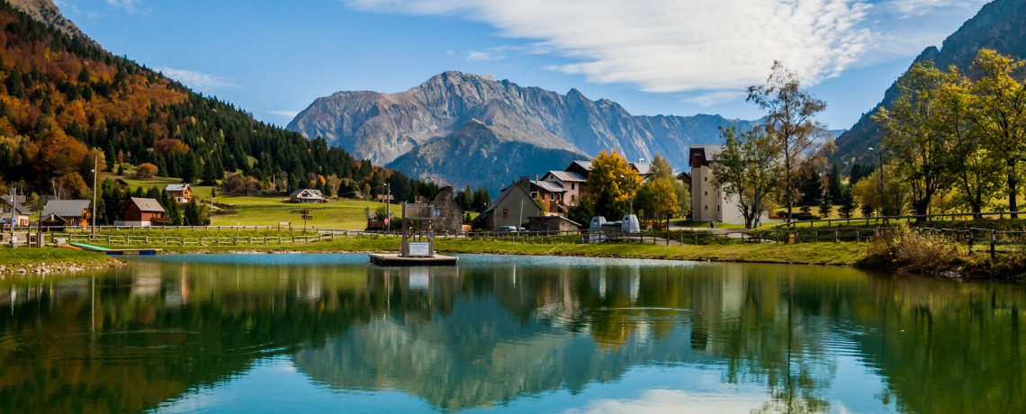 Plan d&#039;eau de l&#039;Alpe du Grand Serre