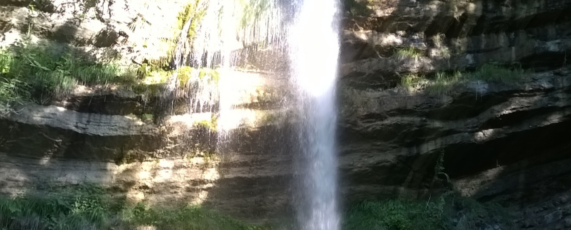 Cascades de l&#039;Alloix - Variante  la grande cascade