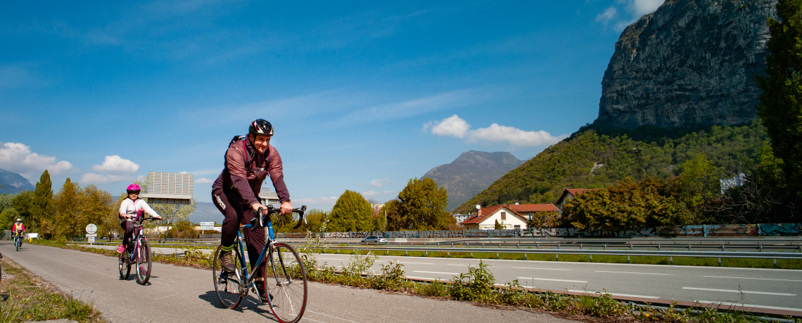 Boucle vélo  Confluence Isère Drac