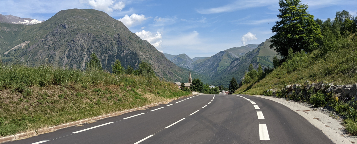 Cyclo - La montée des 2 Alpes