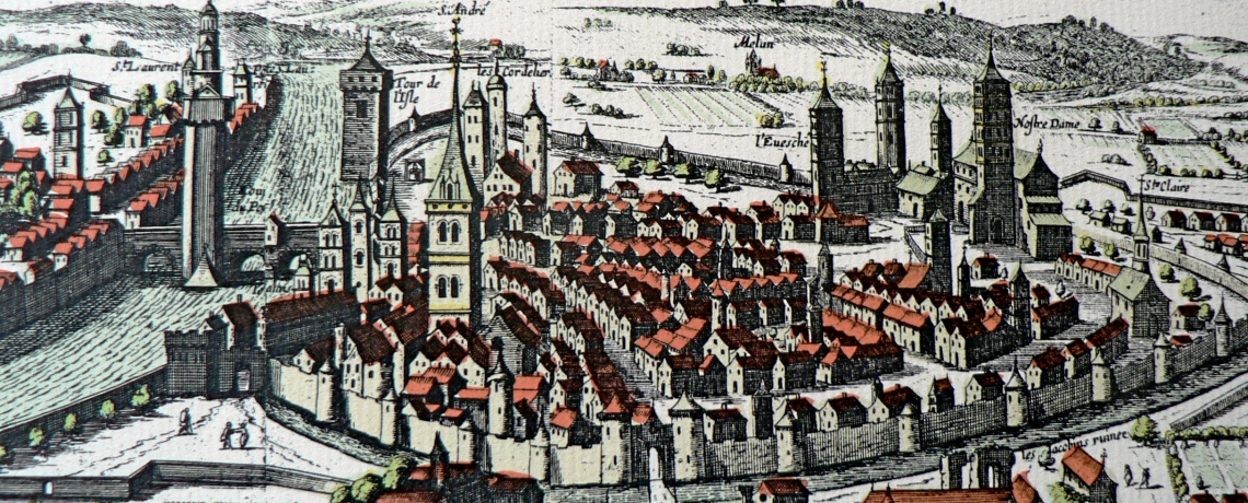 Grenoble en 1642