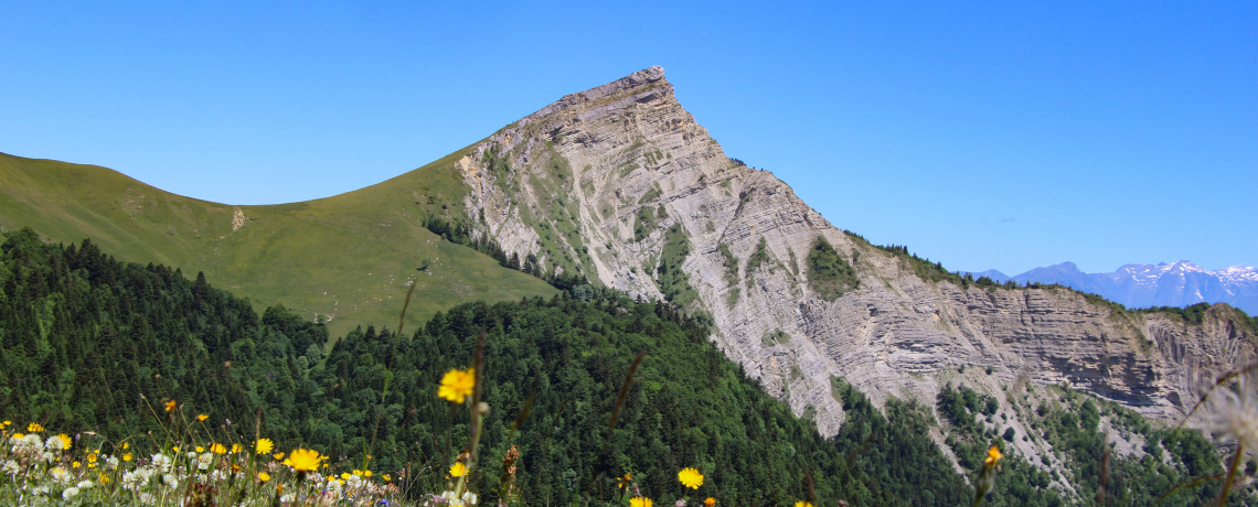 depuis le col de la chante